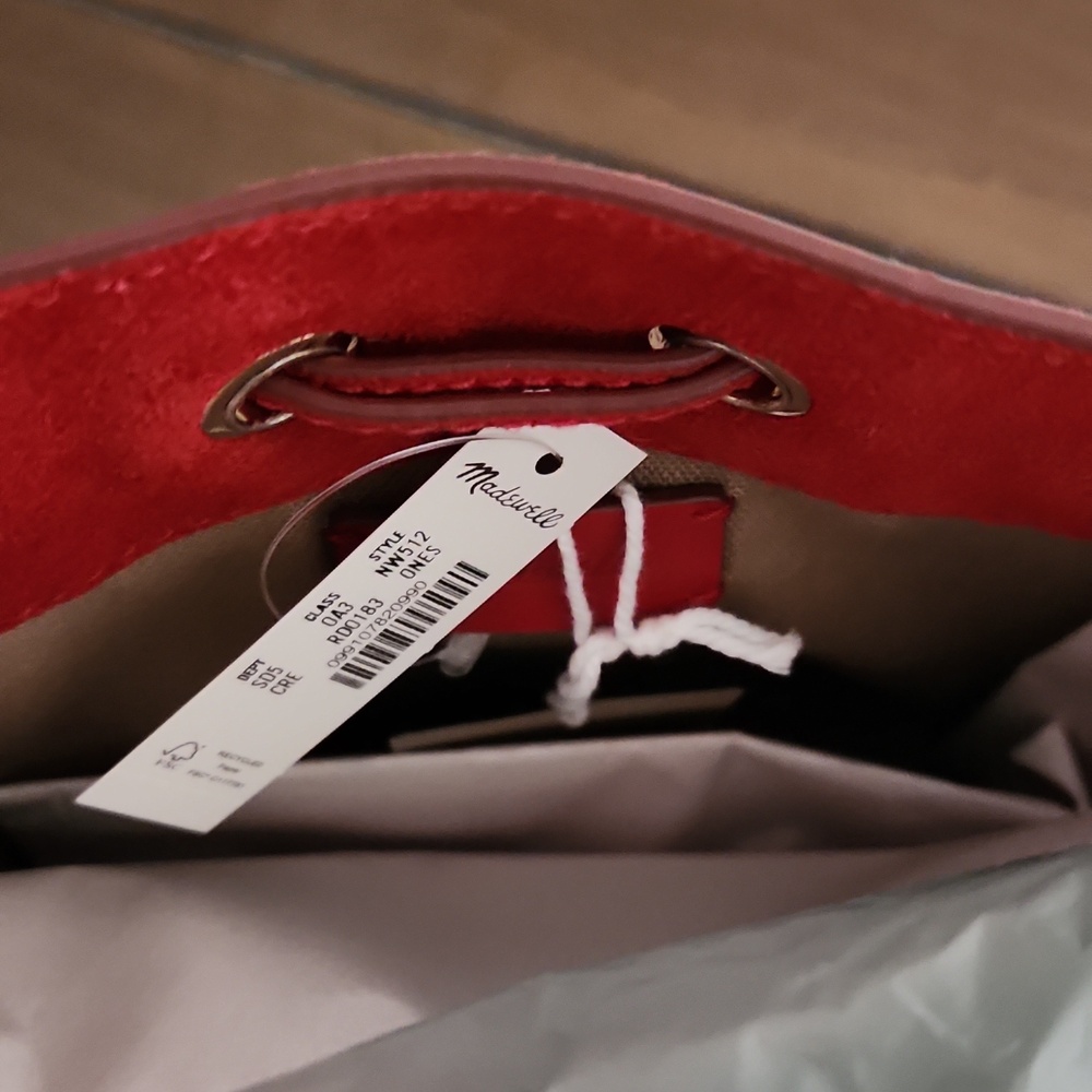 Madewell The Mini Drawstring Crossbody Bucket Bag - Picture 5 of 5